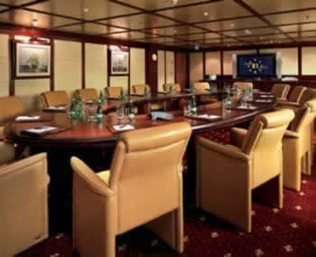  LAUREN L ex CONSTELLATION Mega Yacht Charter Greece the Conference Room