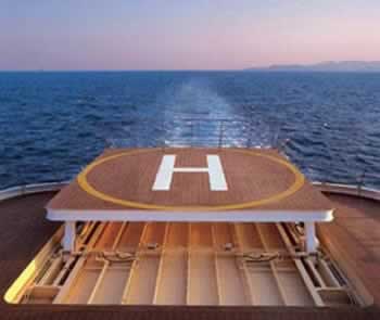   LAUREN L ex CONSTELLATION Mega Yacht Charter Greece the Helipad