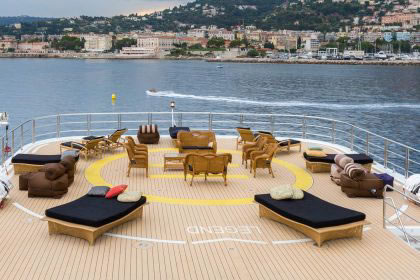 LEGEND
 (ex GIANT) crewed mega yacht charter Greece