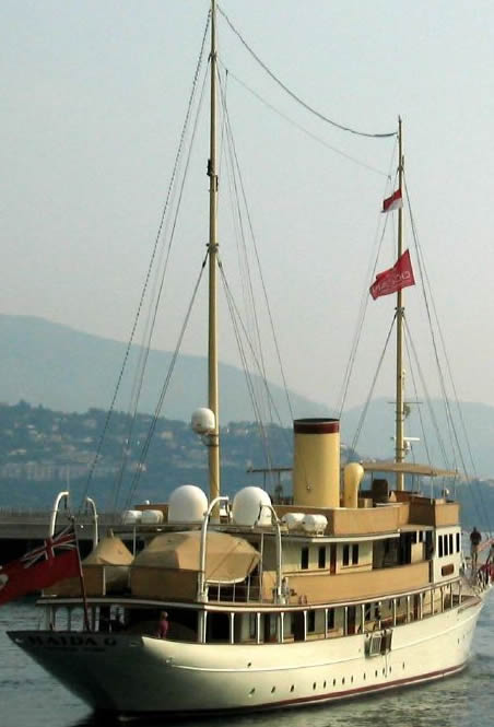HAIDA G mega yacht charter Greece