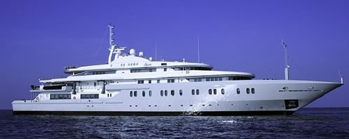 MOONLIGHT II new name of ALYCIA mega yacht charter Greece