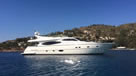 AMOR FERRETTI 77 motor yacht charter Greece