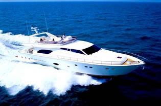 AMOR FERRETTI 77 motor yacht charter Greece