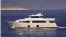 DANA Ferretti 85 feet motor yacht charter Greece