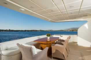 DAY OFF Ferretti 89 motor yacht charter Greece