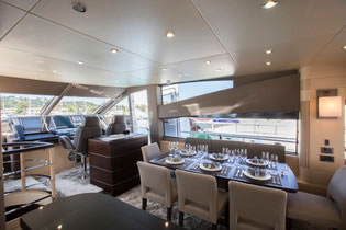 FINEZZA Sunseeker 75 motor yacht charter Greece
