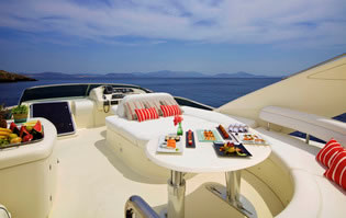 IRIS Azimut 75 feet motor yacht charter Greece