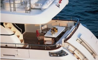 IRIS Azimut 75 feet motor yacht charter Greece