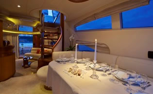 IRIS Azimut 75 feet motor yacht charter Greece