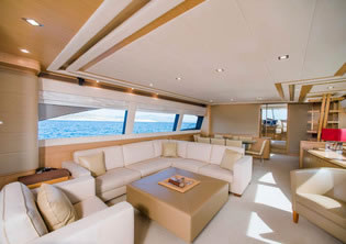 JULIE M FERRETI 83 motor yacht charter Greece