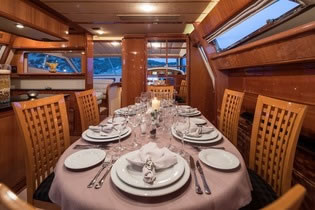 SEA DOG FERRETTI 80 motor yacht charter Greece