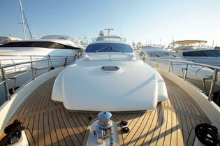 GEORGE V AICON 64 motor yacht charter Greece