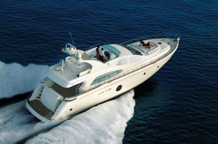 GEORGE V AICON 64 motor yacht charter Greece