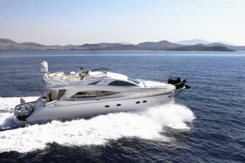 MILOS AICON 56 motor yacht charter Greece