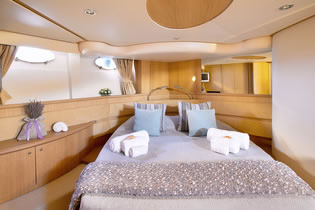 MILOS AICON 56 motor yacht charter Greece