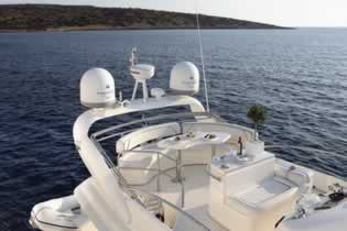 MILOS AICON 56 motor yacht charter Greece