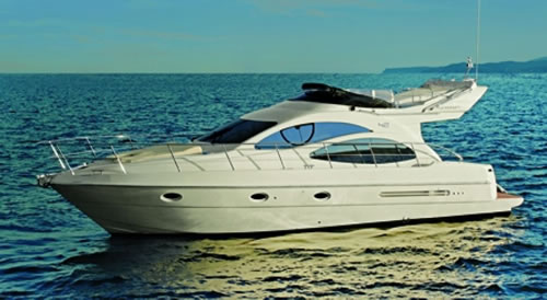 PALMYRA AZIMUT 42 motor yacht charter Mykonos Greece