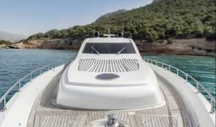 Motor yacht RENA ALPHAMARINE 72 feet charter Greece