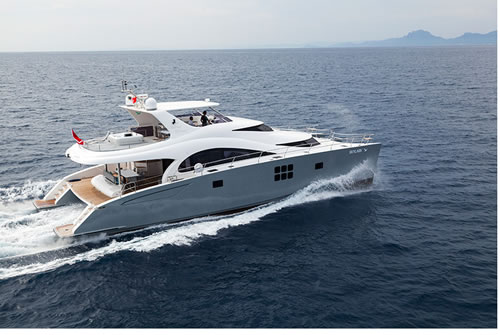 70 SUNREEF POWER SKYLARK motor yacht Greece