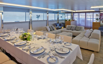 BARENTS SEA motor yacht charter Greece