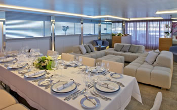 BARENTS SEA motor yacht charter Greece