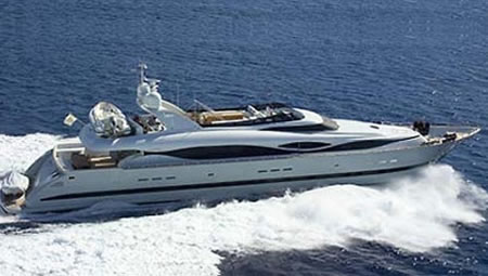 CALMA III 40 131 feet luxury crewed motor yacht charter Greece