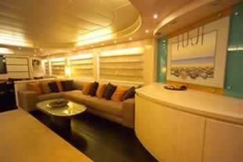 CALMA III 40 131 feet luxury crewed motor yacht charter Greece