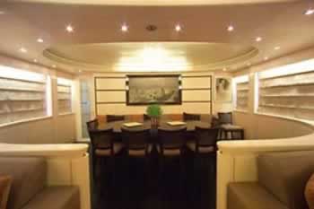 CALMA III 40 131 feet luxury crewed motor yacht charter Greece