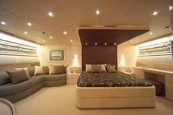 CALMA III 40 131 feet luxury crewed motor yacht charter Greece