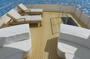 CORVUS 131 feet luxury crewed motor yacht charter Greece