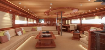 CORVUS 131 feet luxury crewed motor yacht charter Greece