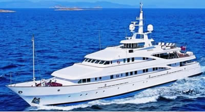 INSIGNIA Elsflether Werft 183 feet luxury crewed motor yacht charter Greece