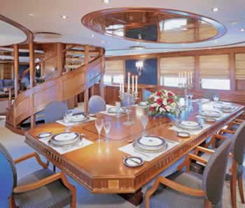 M/Y INSIGNIA Elsflether Werft 183 feet Luxury Crewed Motor Yacht Charter Greece 12 - 14 Guests - 7 Cabins - 14 Crew M/Y INSIGNIA Elsflether Werft 183 Luxury Crewed Motor Yacht Charter Greece