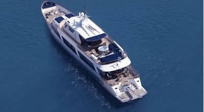 M/Y MONACO CRN 134  feet luxury crewed motor yacht charter Greece