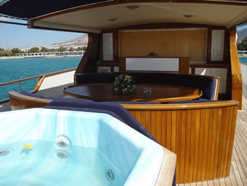 M/Y MONACO CRN 128  feet luxury crewed motor yacht charter Greece