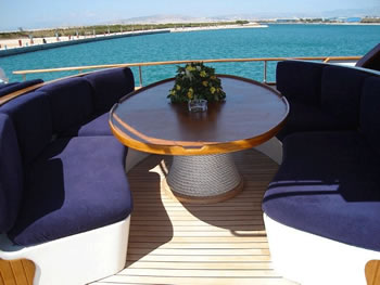 M/Y MONACO CRN 128  feet luxury crewed motor yacht charter Greece