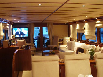 M/Y MONACO CRN 128  feet luxury crewed motor yacht charter Greece