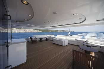 O'CEANOS MONDOMARINE 50meter 163 feet luxury crewed motor yacht charter Greece