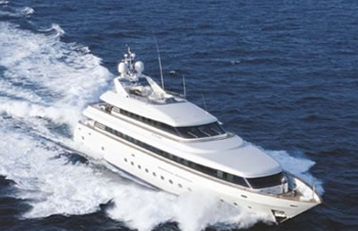 O'PARI 138 feet luxury crewed motor yacht charter Greece