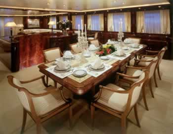 O'RION 138 feet luxury crewed motor yacht charter Greece