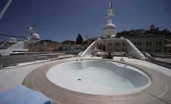 O'RION 138 feet luxury crewed motor yacht charter Greece