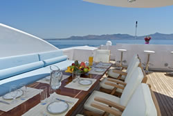 Oneiro luxury motor yacht charter Greece