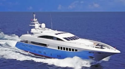 M/Y PANTHER II MONDOMARINE 41 meter 137 feet Luxury Crewed Motor Yacht Charter Greece