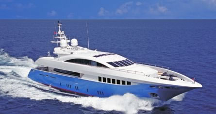 M/Y PANTHER II MONDOMARINE 41 meter 137 feet Luxury Crewed Motor Yacht Charter Greece