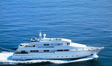 PROTON 126 feet luxury crewed motor yacht charter Greece