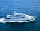 PROTON 126 feet luxury crewed motor yacht charter Greece