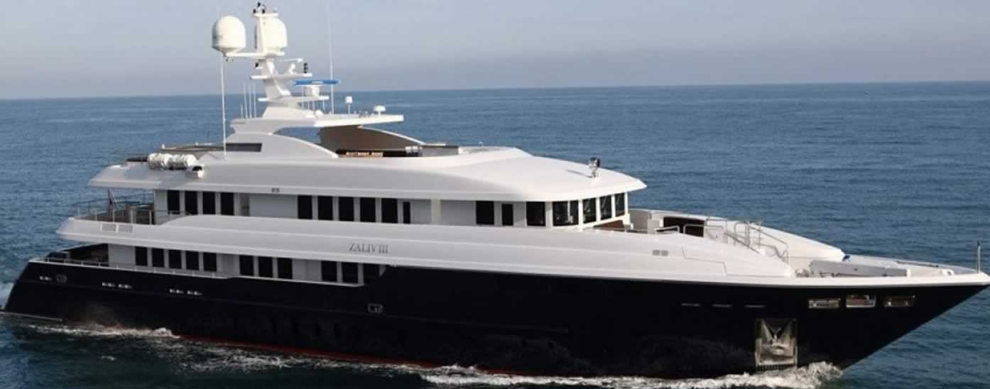 ZALIV III motor yacht charter Greece Over 120 feet length