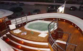 ZURGA 159 feet luxury crewed motor yacht charter Greece