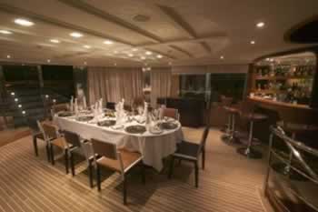 ZURGA 159 feet luxury crewed motor yacht charter Greece