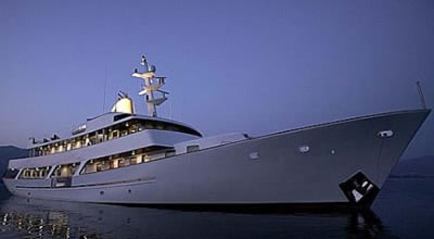 ZURGA 159 feet luxury crewed motor yacht Greece